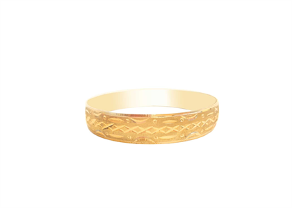 Gold Plated | Diamond Cut Bangles